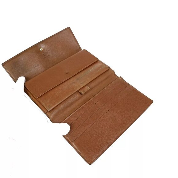 LOUIS VUITTON International Long Trifold Wallet Monogram Brown M61215 07EB605 - Picture 13 of 16